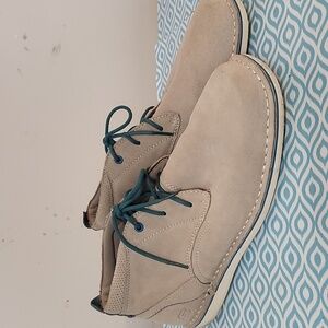 Skechers Mens Suede Leather Shoe Boots‎ size 11 tan